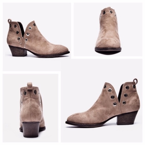 ⚡️SALE Chinese laundry grommet taupe bootie - Picture 2 of 2